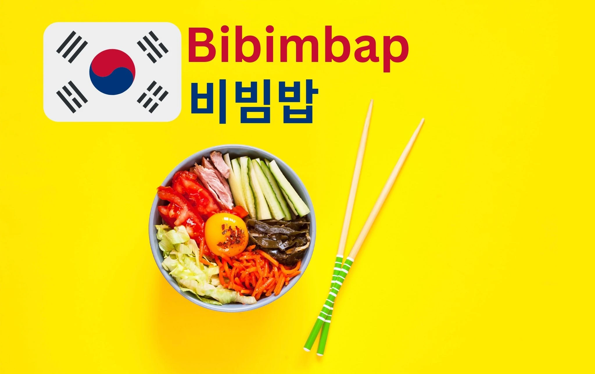 Koreansk bibimbap