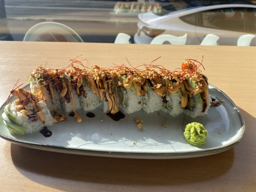 Wada Sushi Review Tempura Roll